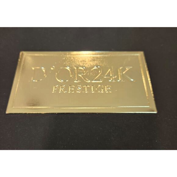 Couture Black & Gold Briefcase | D’OR 24K Prestige Vanity Organizer | Gift Box - Picture 5 of 13